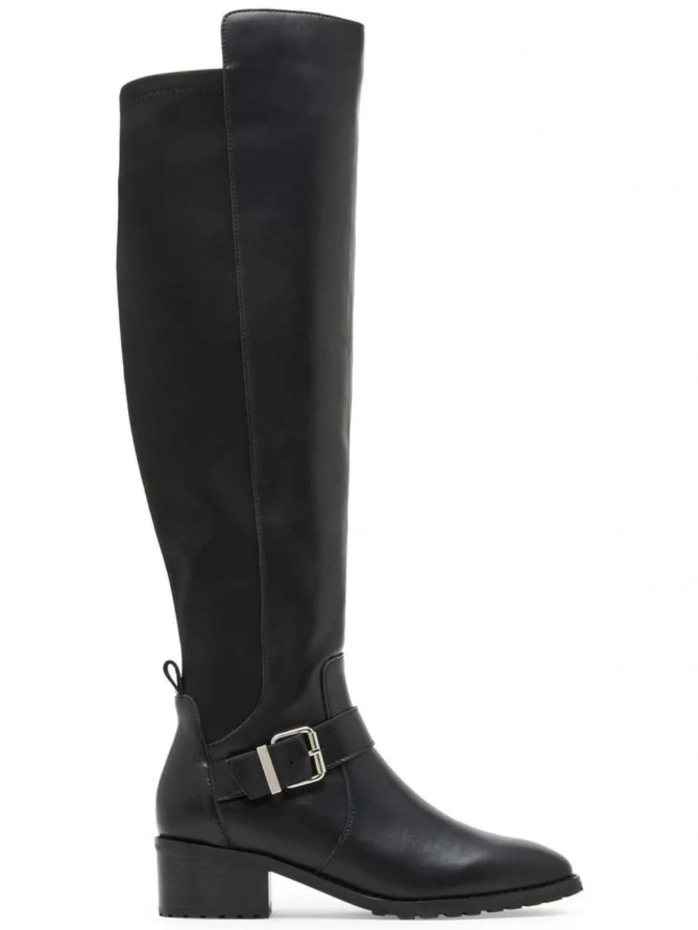 BLONDO $229 Leather Society Waterproof Tall Riding Boots W/Buckle Size 5.5 NEW - Picture 2 of 13